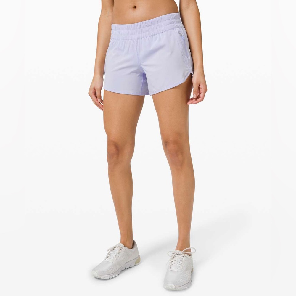 Lululemon Tracker Short V *4" In Serene Blue Size 6